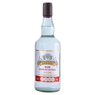 龙仕利白金黑朗姆酒700ml烘焙提拉米苏国产家庭版调酒吧基酒洋酒