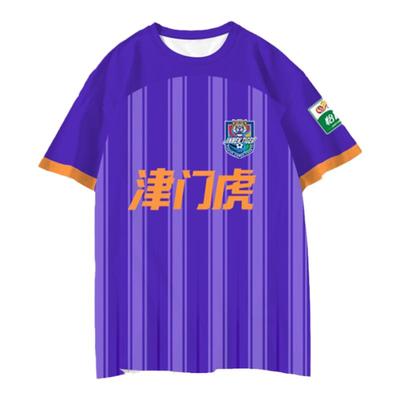 2024天津津门虎队服足球速干t恤