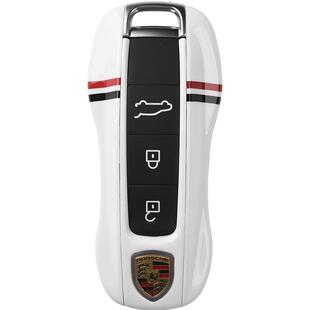 适用保时捷钥匙壳卡宴Macan911帕拉梅拉718Taycan钥匙套包扣改装
