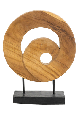 柚木装饰复古桌面印尼进口摆件