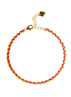 宫里上新红绳纯银马年本命年手链