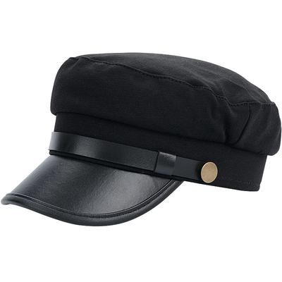 鸭舌夏秋贝雷帽民国学生帽海军帽