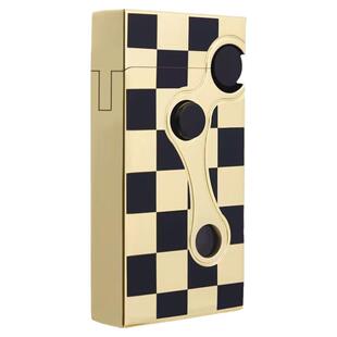 JOBON新款双火切换充气防风打火机可视气仓个性创意定刻字送礼潮