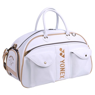 YONEX尤尼克斯羽毛球包高尔夫波士顿单肩方包yy运动手提包5854CR