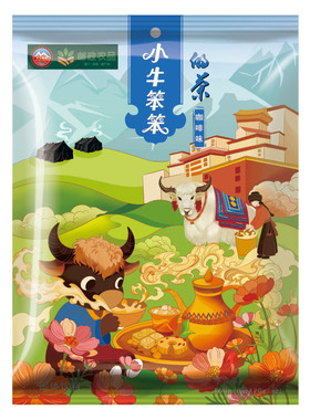 小牛笨笨的茶（咖啡味）