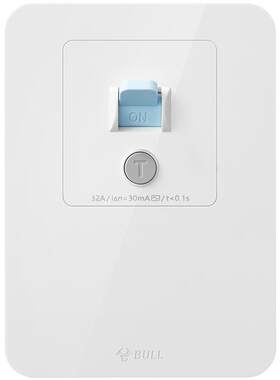 公牛1.5p匹空调专用插座漏电保护器开关16安a漏保适用于小米格力