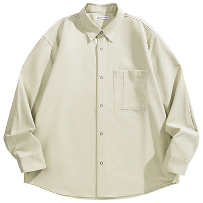 【商场同款】太平鸟男装衬衫26夏季新款莱赛尔外穿衬衣 B1CHG2155