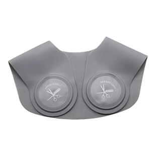 美发肩垫剪发垫理发店专用染烫硅胶披肩发廊围脖不沾发防碎发肩托