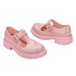 Melissa梅丽莎秋季新品圆头玛丽珍鞋时尚休闲中童单鞋果冻鞋33883