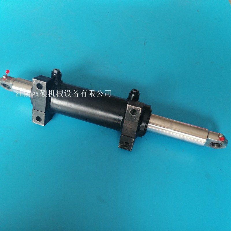 现代叉车油缸现代2T3T电动叉车转向油缸现代HB20-30E/AC横置油缸