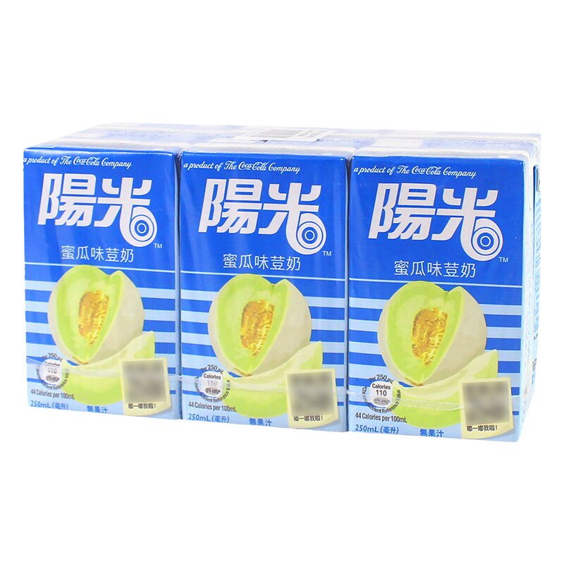 香港进口阳光蜜瓜豆奶饮料