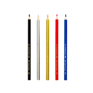 德国辉柏嘉水溶彩铅单支水溶性彩色铅笔红辉专业手绘人物48色72色单买单只补色单色白红色499黑色美术用品