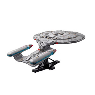 ICONS系列星际迷航联邦星舰企业号儿童益智拼装积木男孩节日礼物