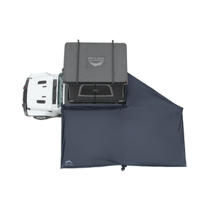 秋野地270度硬壳车边帐篷扇形飞翼汽车侧边帐遮阳天幕凉棚