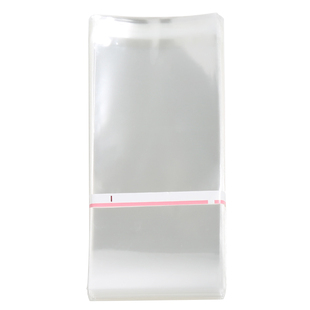 白色卡头挂头挂孔透明袋 OPP不干胶塑料袋 饰品袜子配件包装袋子