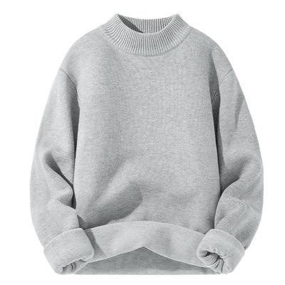 班尼路S&K双股半高领保暖毛衣男