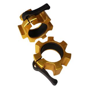 杠铃杆固定卡扣尼龙健身房器材奥杆快拆金属锁扣卡簧哑铃快速夹子