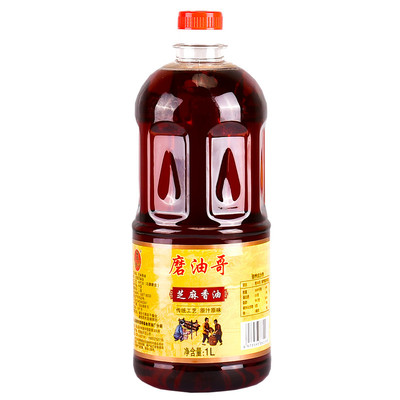 纯芝麻油农家石磨小磨香油正宗