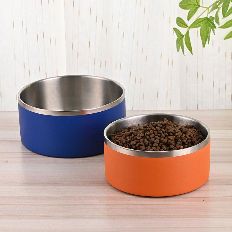 304不锈钢狗盆猫盆宠物狗宠物用品猫直立式大容量盆碗宠物狗食