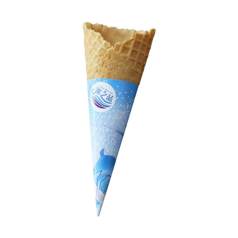 商用冰淇淋脆皮蛋筒原味大号斜边