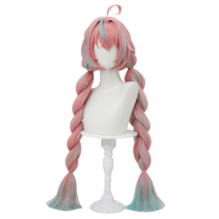 三分妄想原神瓦雷莎cos假发瓦蕾莎假毛双马尾蓬松麻花无定金发卡