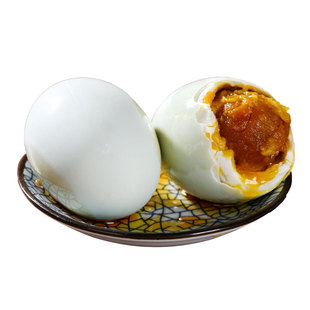 鑫岛蛋海鸭蛋大连庄河黑岛特产正宗鱼虾咸鸭蛋即食30枚现蒸现卖