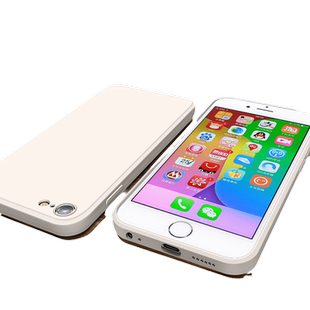 UFT适用于苹果6手机壳iphone6splus保护套6s直边液态硅胶iphone六防摔简约6plus全包i6超薄6p男女6sp潮软壳