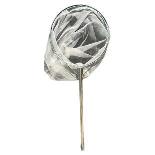 不锈钢一体全套抄网100目捞虾赶海不伤鱼捞鱼网鱼粪清洁网兜大物