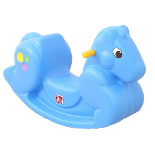 美国进口STEP2儿童摇马1-3岁宝宝木马塑料玩具周岁生日礼物摇椅