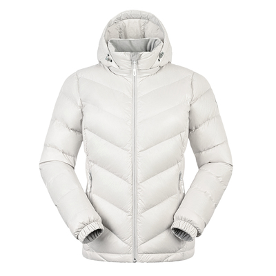 黑冰女款轻量保暖90鸭绒羽绒服