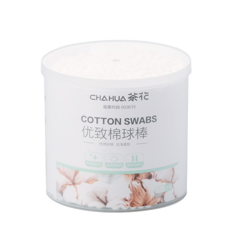 茶花一次性棉签双头螺旋