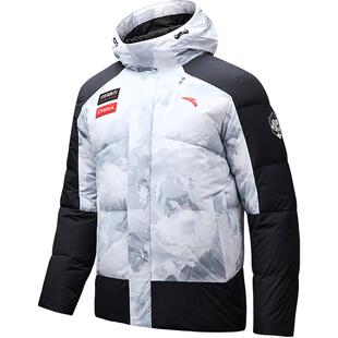 安踏冰甲羽绒丨防泼水羽绒服男冬季防风保暖棉服外套152447926N