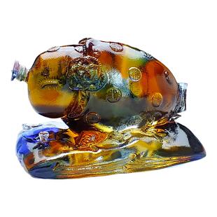 琉璃水晶玻璃十二生肖摆件客厅家宅风水招财旺财聚财家居饰品镇宅