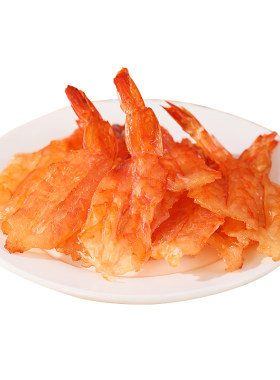北海印象开背虾干凤尾虾干速食即食营养爆款零食虾片大虾海鲜零食