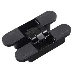 顶固隐形门铰链三维可调暗藏式合页折叠十字铰链木门配件暗门合页