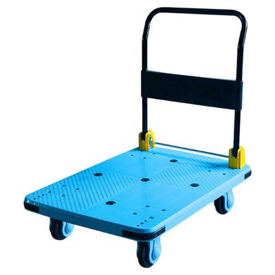平板车静音折叠加厚载重四轮便携