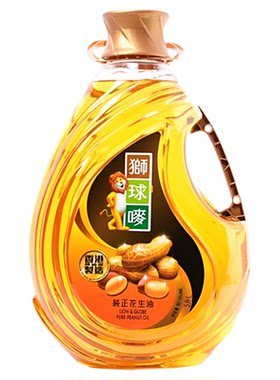香港进口狮球唛一级花生油5L装