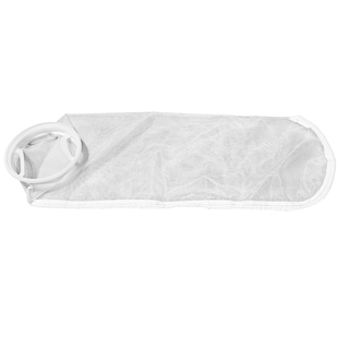 尼龙网液体过滤袋塑料圈工业固液分离袋2号180X820mm可反复清洗用