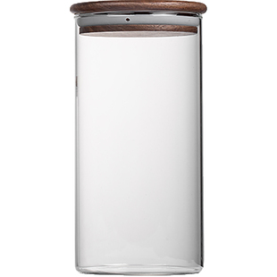 VANDROOP 咖啡豆玻璃密封罐防潮食品级厨房家用咖啡粉收纳储存罐