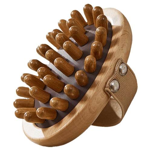 初心经络刷全身通用按摩刷肚子疏通神器腿部筋刮肝经工具气垫刷子