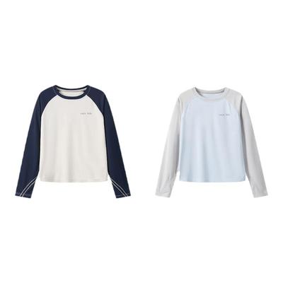 EAYA KIDS儿童T恤早秋款【棉棉出彩T】插肩袖休闲上衣打底