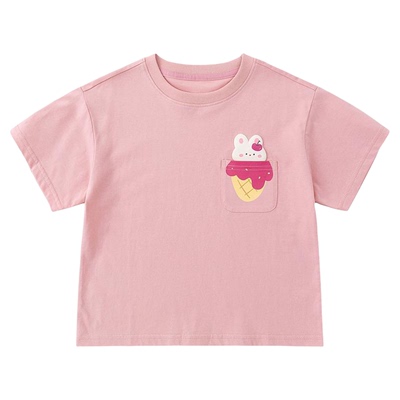 【7A抑菌】嘟嘟家女童夏装T恤纯棉半袖夏季女宝短袖宝宝新款童装t