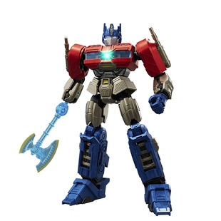 布鲁可积木人变形金刚起源擎天柱超越版拼装手办电影周边模型摆件