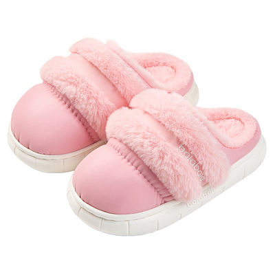 巴拉巴拉简约女童男童棉拖鞋冬季