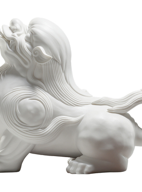 微美招财貔貅陶瓷摆件