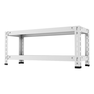 二层两层小货架收纳置物架落地收纳架货架角钢仓储架角钢多层家用