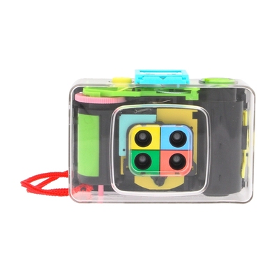 彩虹四格胶片相机lomography透明