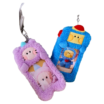 TRUZminini毛绒钥匙扣卡套