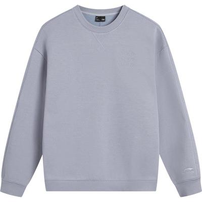 李宁简约风情侣无帽加绒卫衣