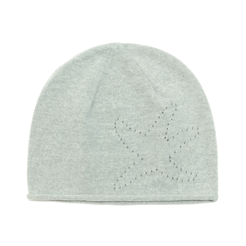 tcdmt thecoldestmoment 海星花纹针织帽时尚百搭情侣卷边堆堆帽